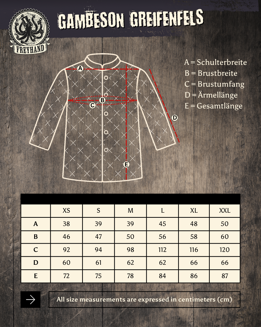 Gambeson "Greifenfels" Canvas natur