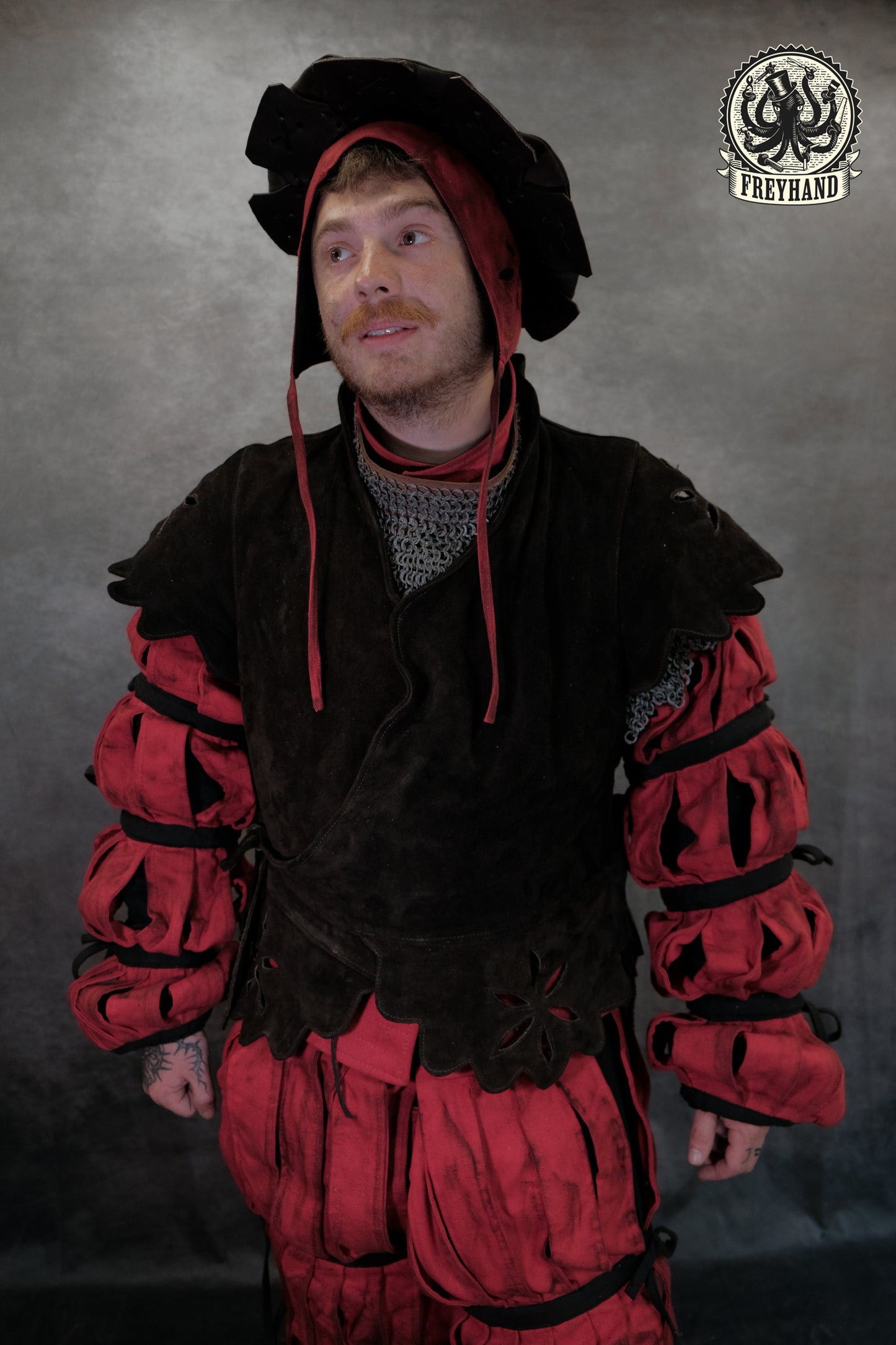 Landsknecht Weste "Frundsberg" Leder