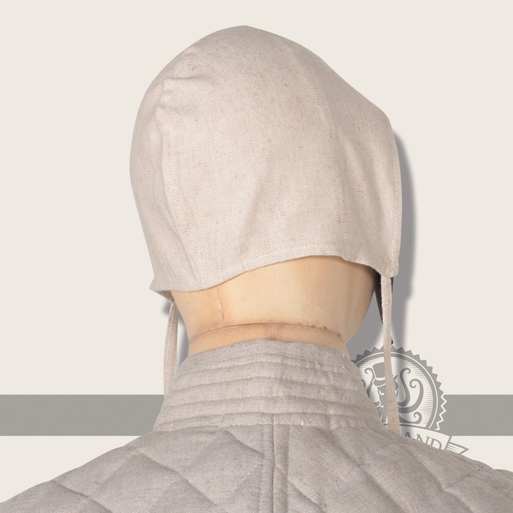 Bundhaube "Aira" Canvas natur