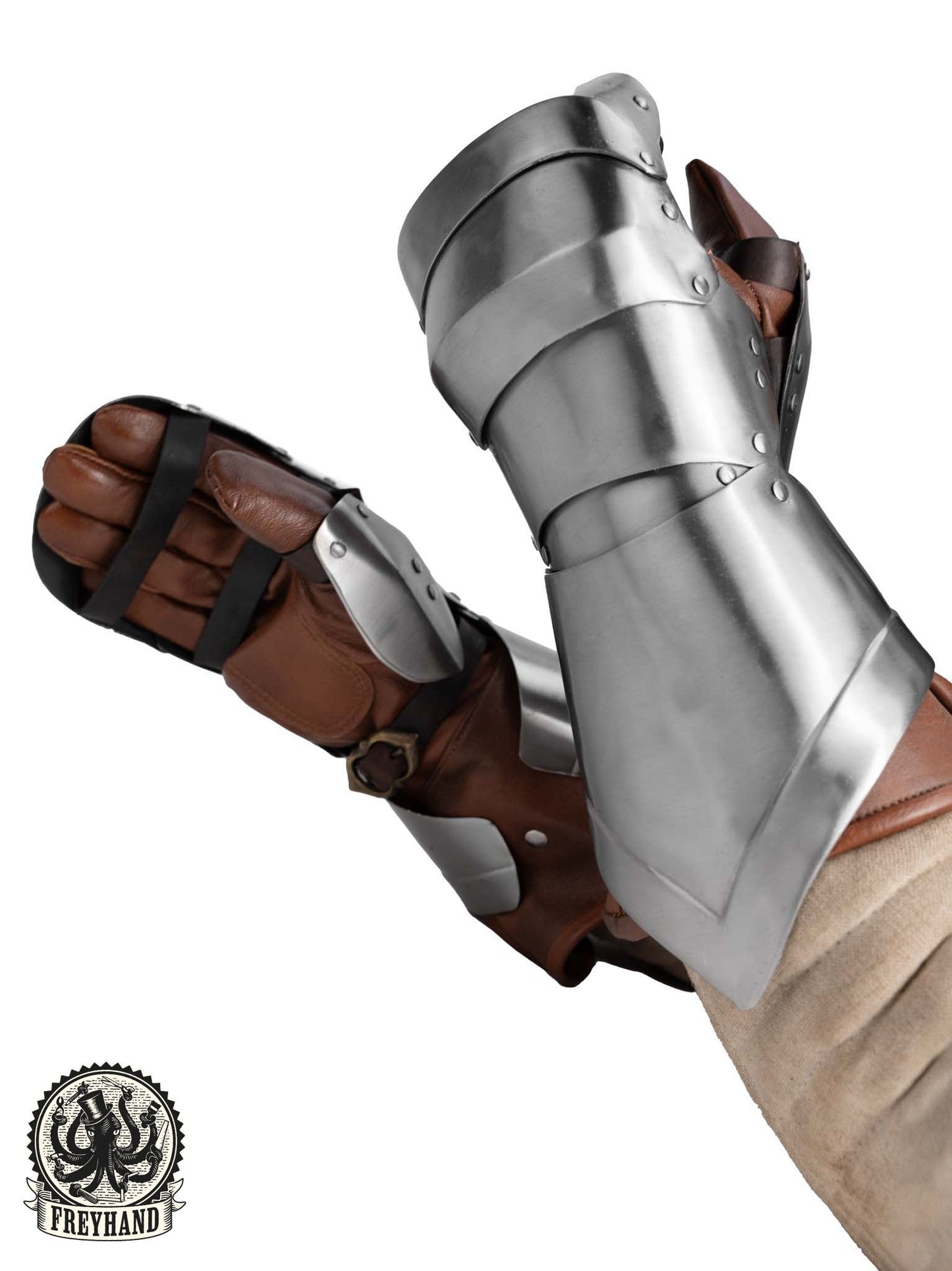 Rouven Plattenfäustlinge blank