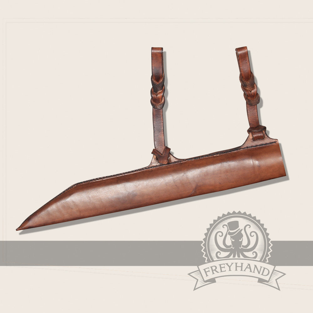 Set aus Sax Klinge "Ragnar" und Lederscheide "Pinus"