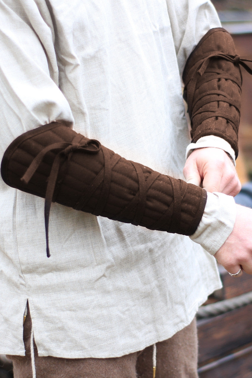 Armpolster "Eisenbrück" Canvas braun Paar