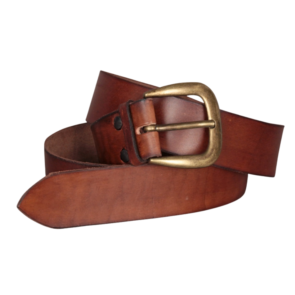 Gürtel 40mm breit "Querkus" 125cm Leder