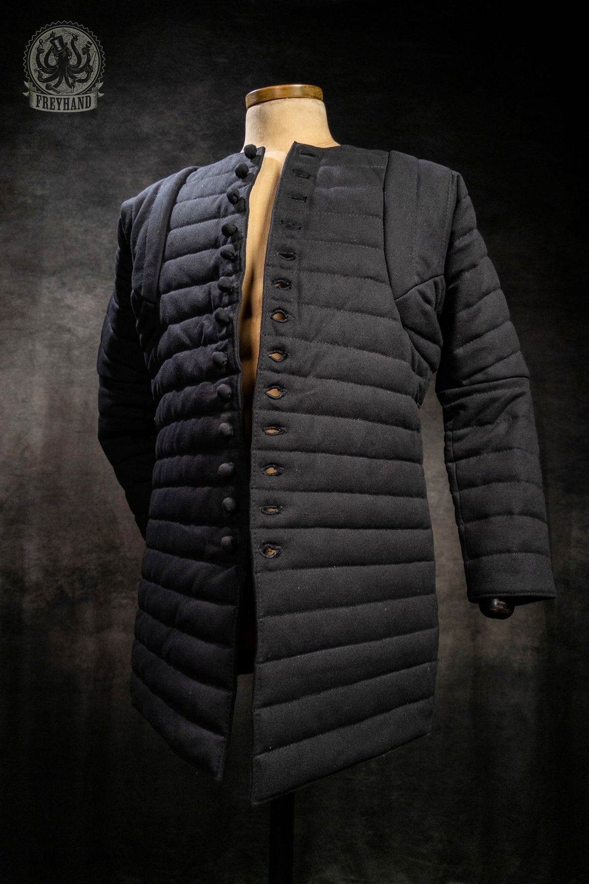 Gambeson "Charles" Canvas schwarz