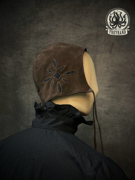 Landsknecht Lederbundhaube "Imperialis"