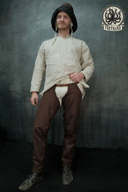 Beinlinge "Reynfred" Canvas braun