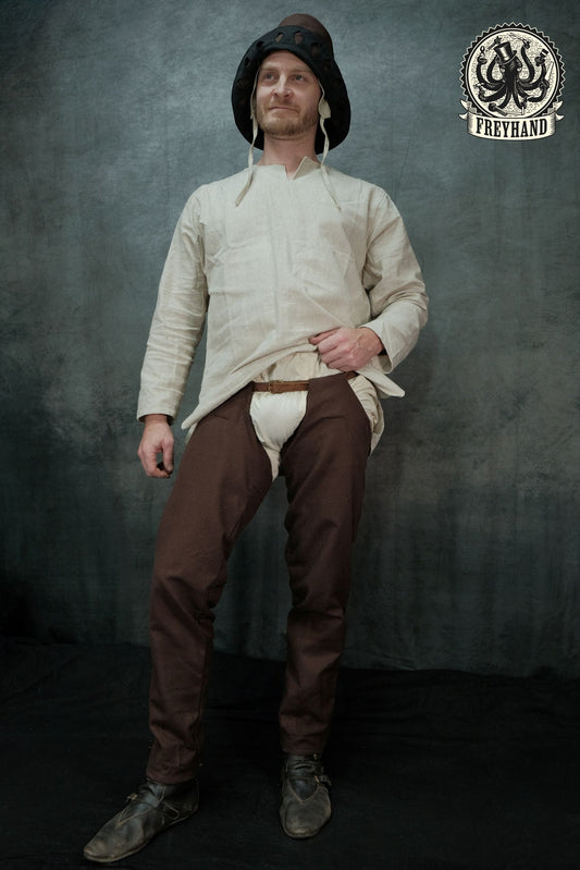 Beinlinge "Reynfred" Canvas braun