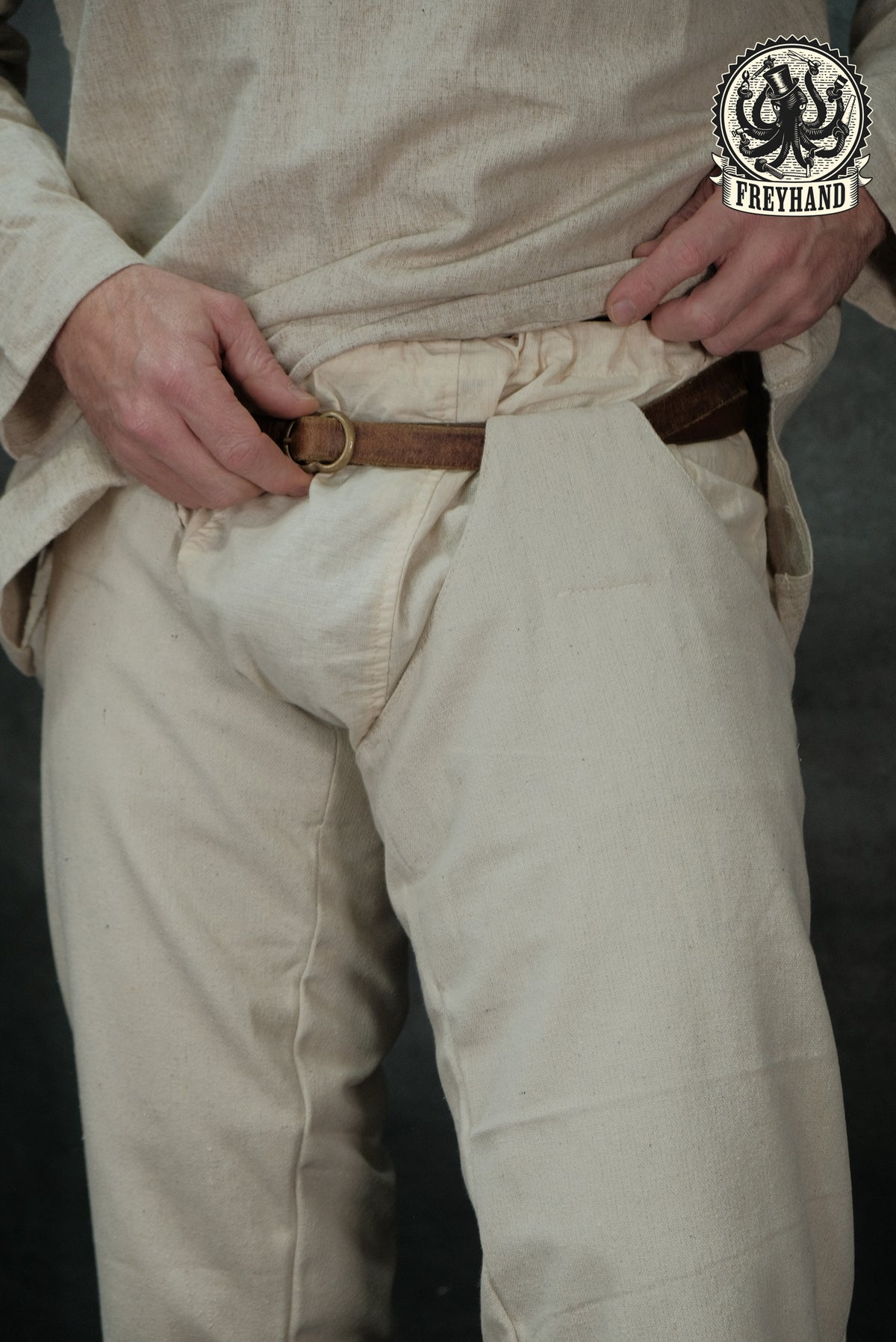 Beinlinge "Reynfred" Canvas natur