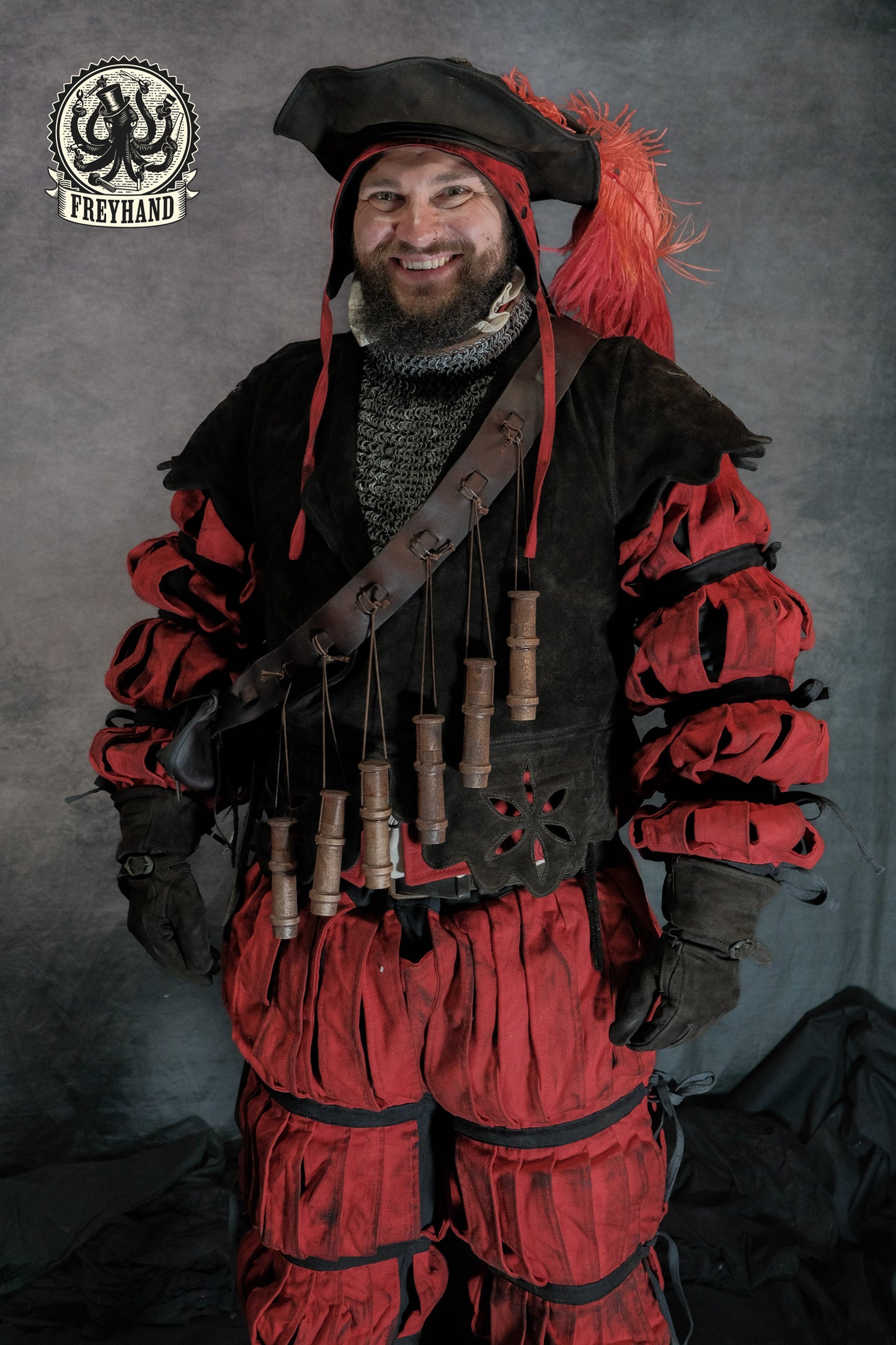 Pulvermaß "Ruprecht" Holz braun 12er Set