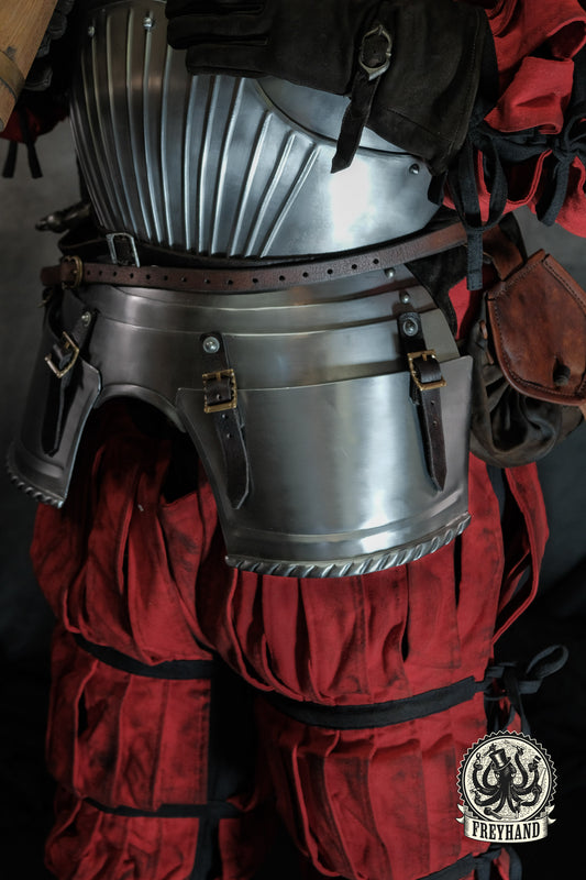 Landsknecht Rüstung Typ 1 Beintaschen kurz