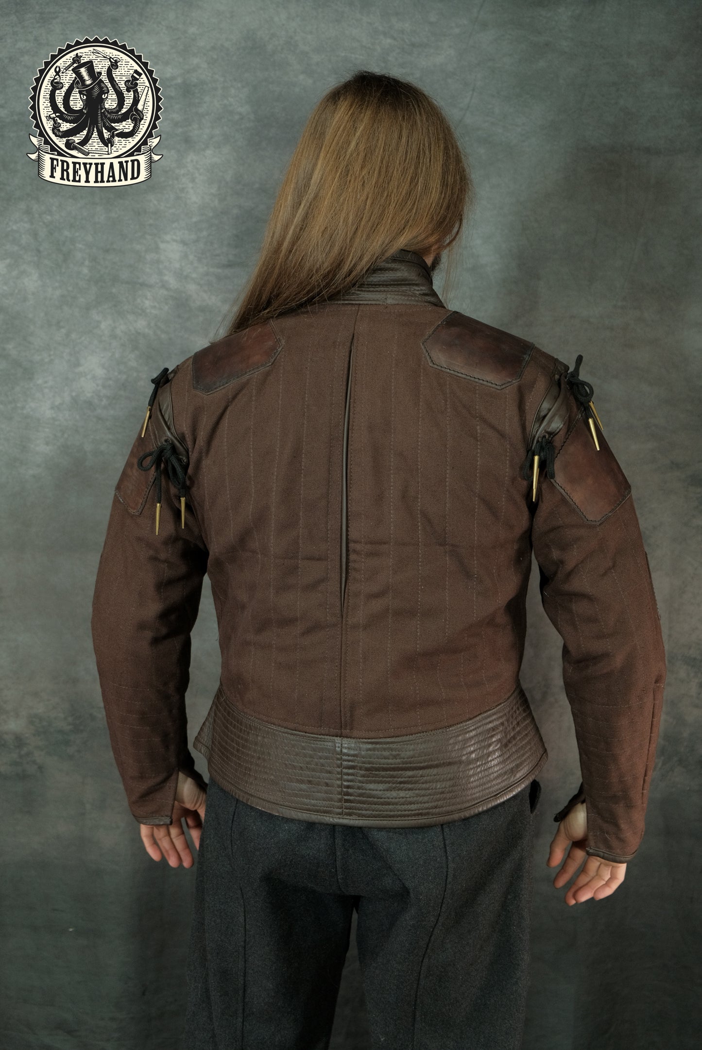 Vorbestellung Rüstwams "Azincourt" Canvas - Leder