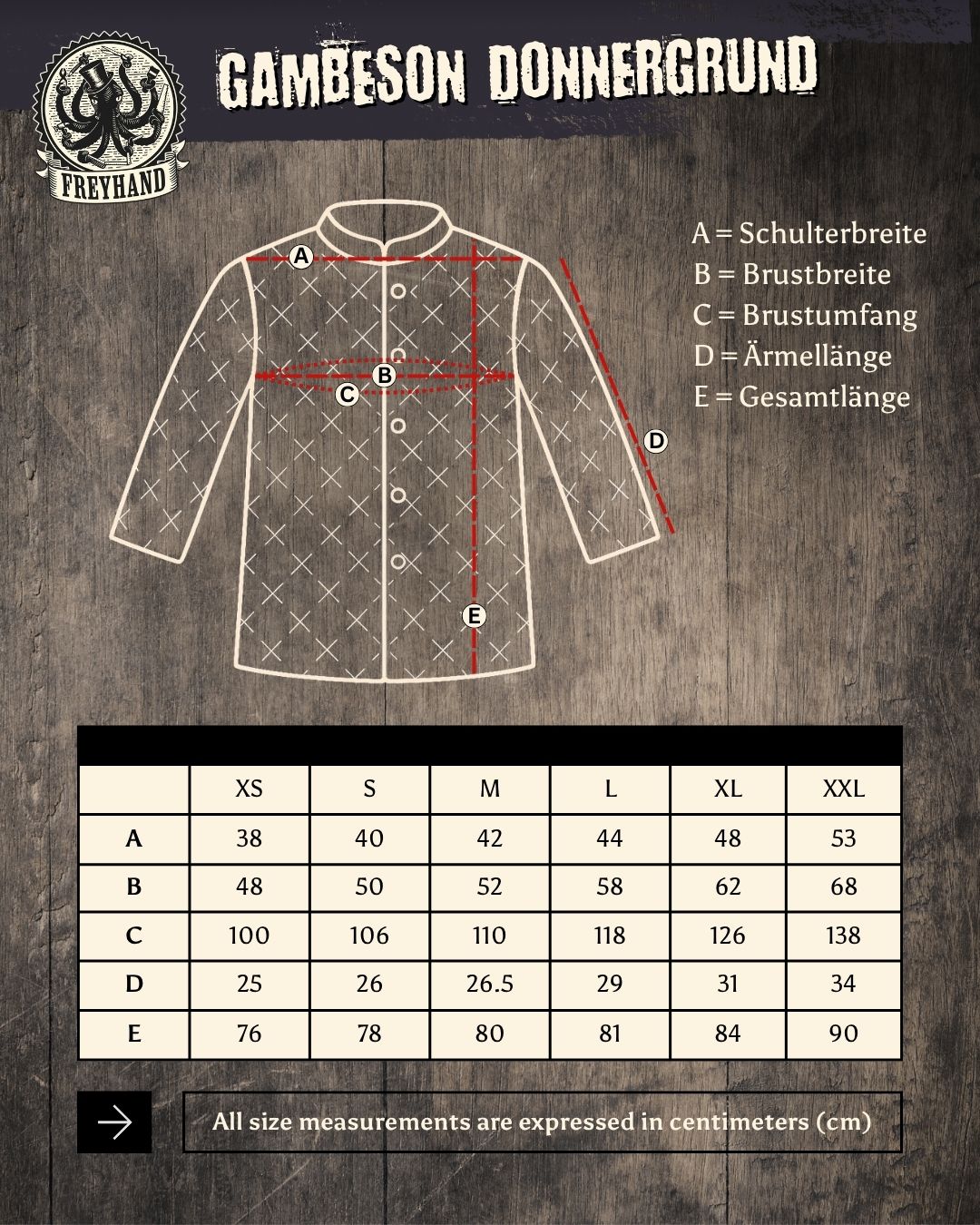 Gambeson "Donnergrund" Canvas braun