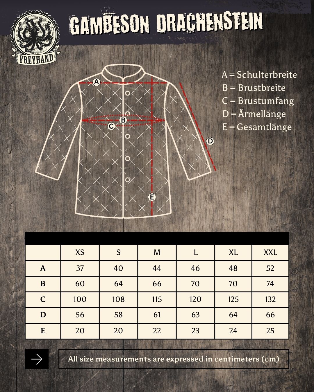 Gambeson "Drachenstein" - natur