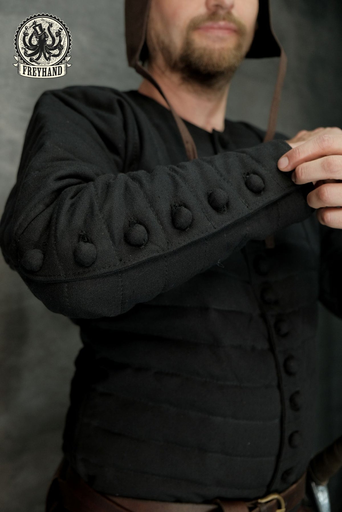 Gambeson "Charles" Canvas schwarz