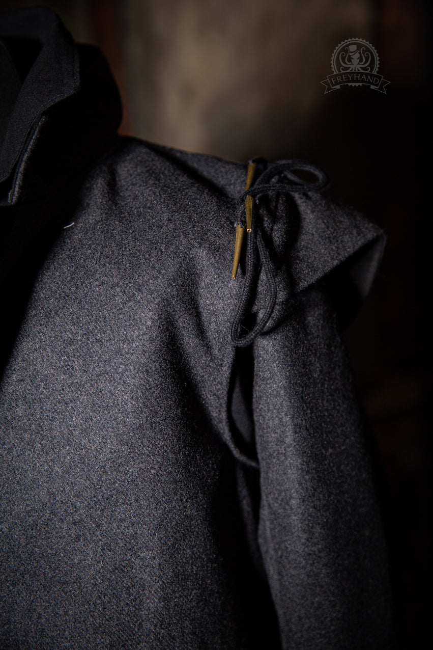 Musketier Jacke "Quentin" Wolle grau