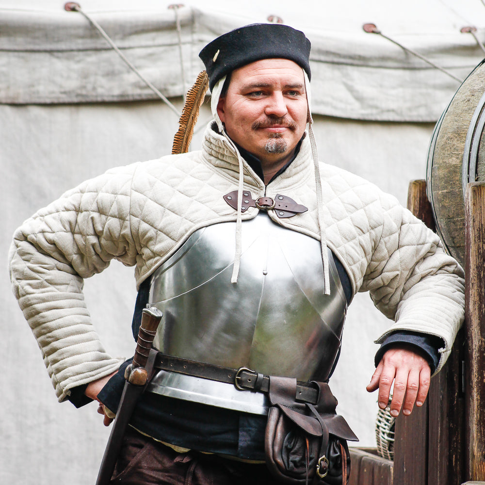 Gambeson "Drachenstein" Canvas schwarz