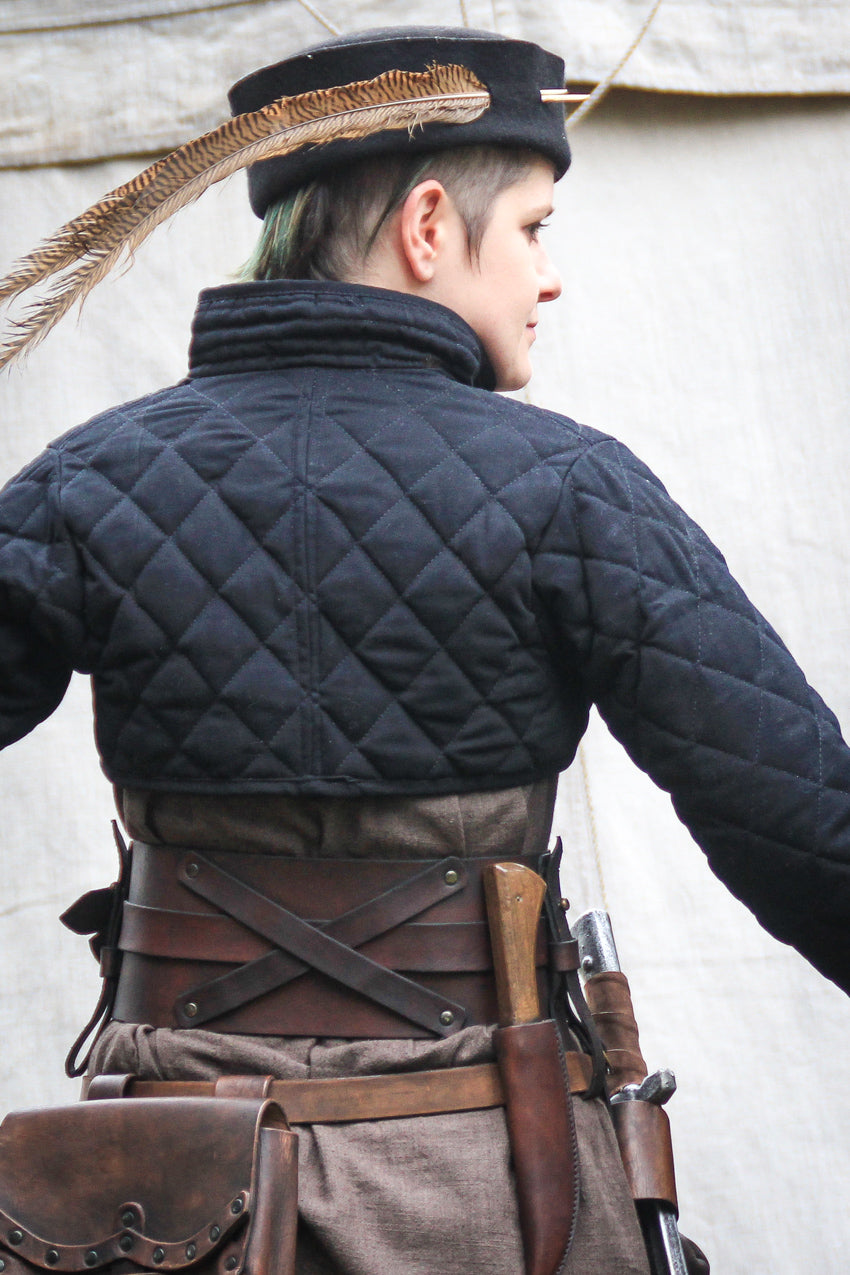 Breitgürtel 120mm "Abies" Leder braun