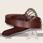 Querkus Gürtel 25mm Braun