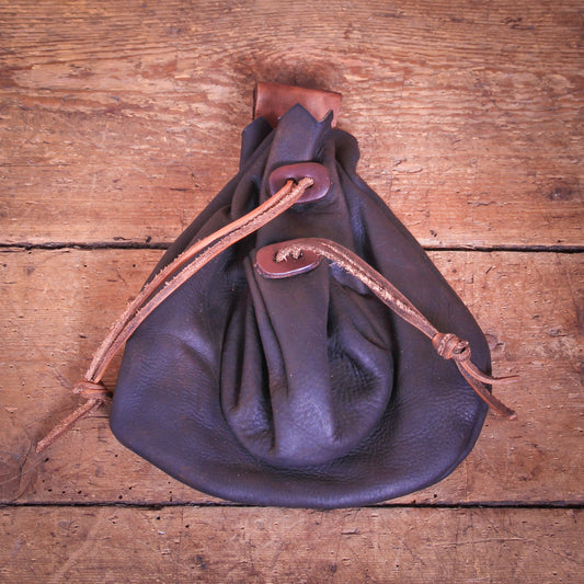 Münzbeutel "Jakob" Nubukleder braun