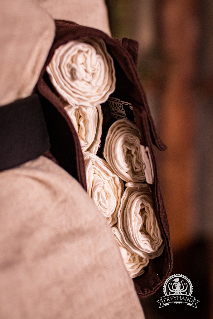 Verbandrolle klein "Khaya" Canvas