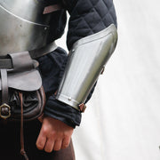 Armschienen "Rouven" Stahl blank Paar