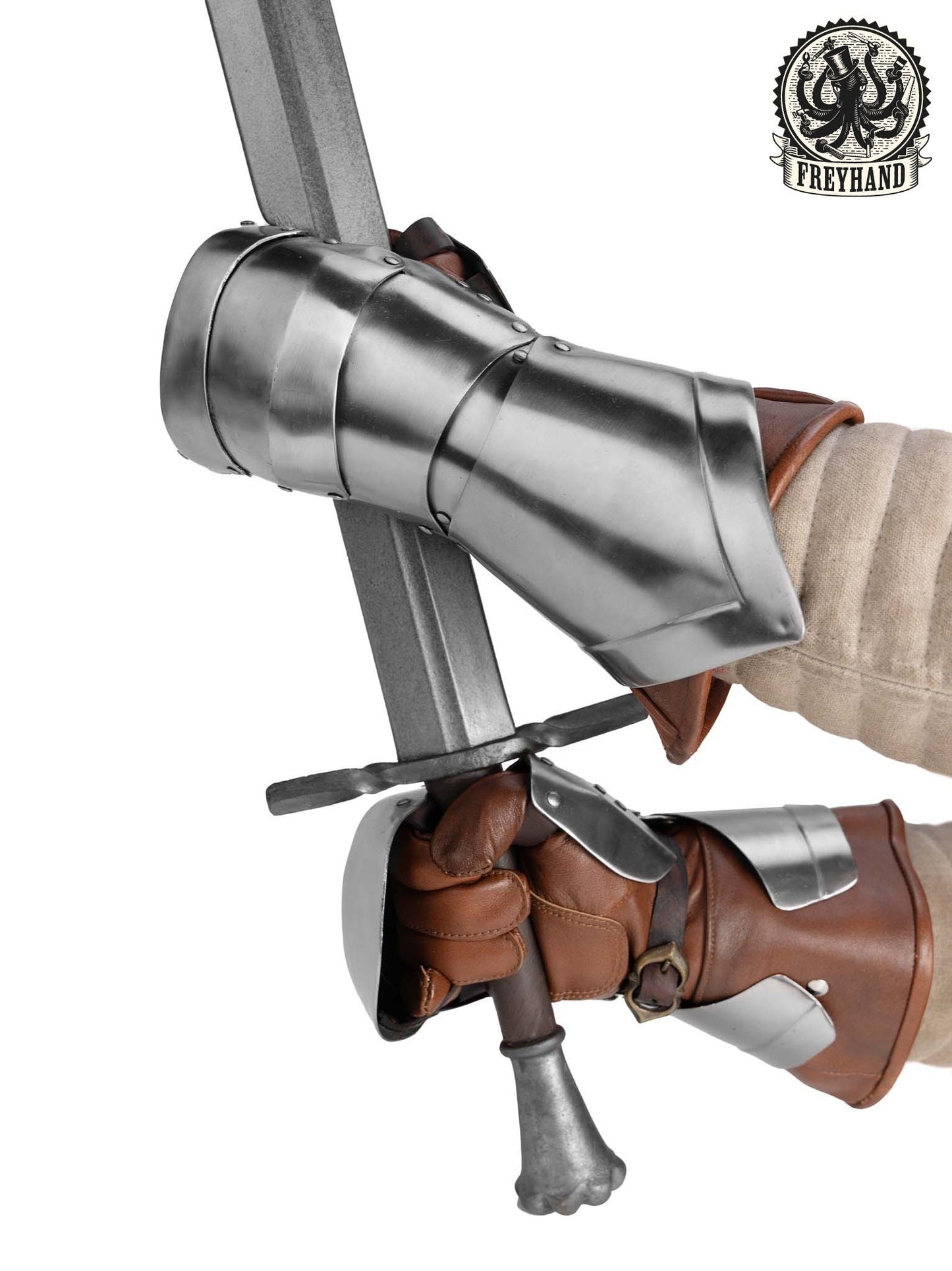 Rouven Plattenfäustlinge blank