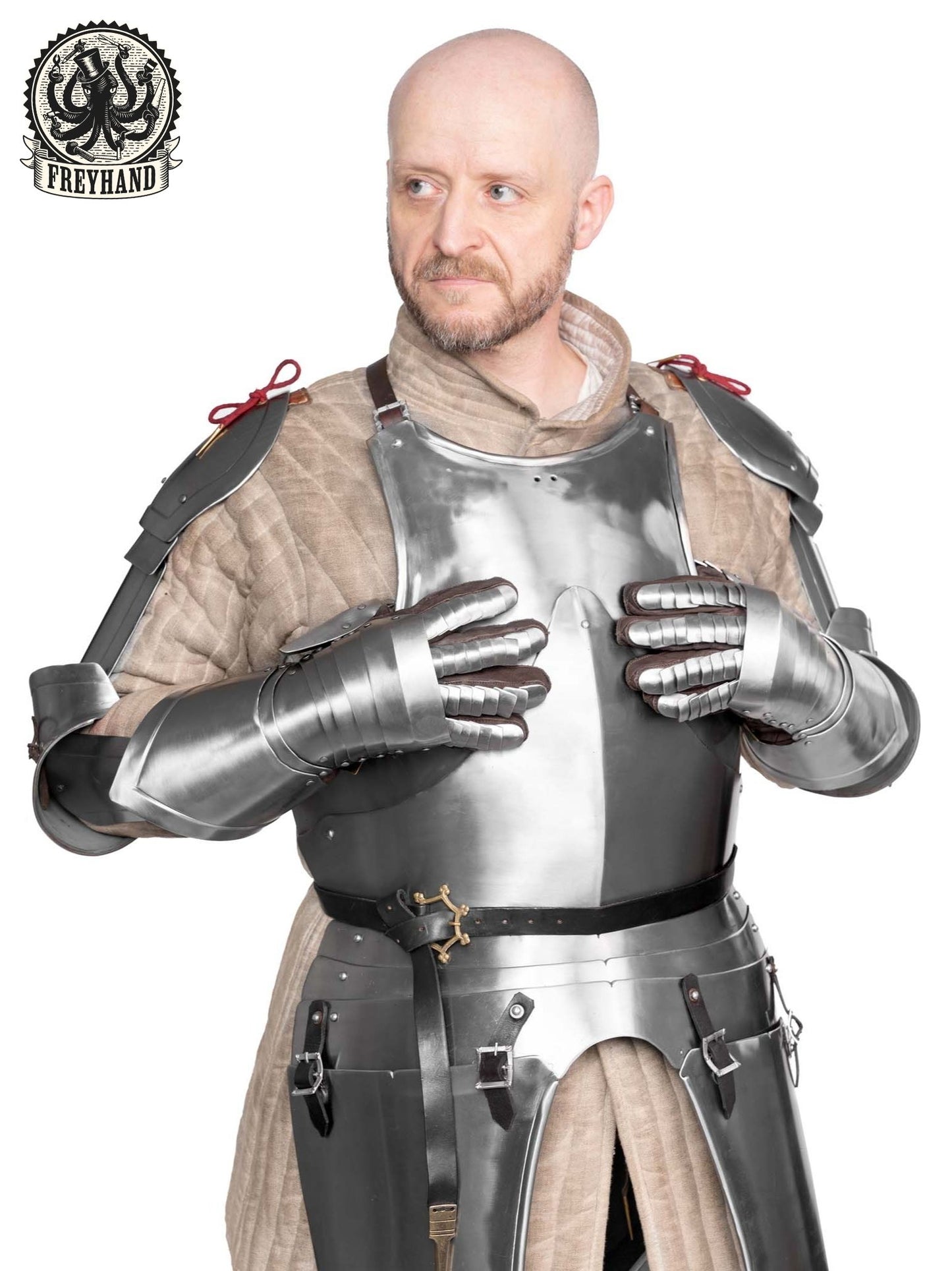 Rouven Panzerhandschuhe blank