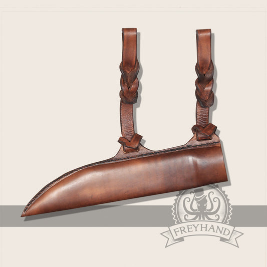 Dolchscheide Sax "Pinus" Leder 30cm