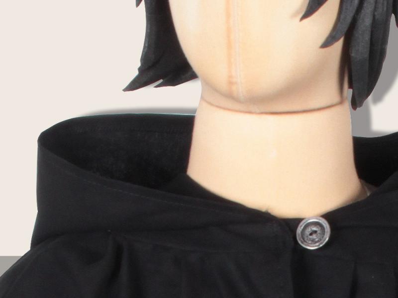 Umhang Cape "Carum" Canvas schwarz