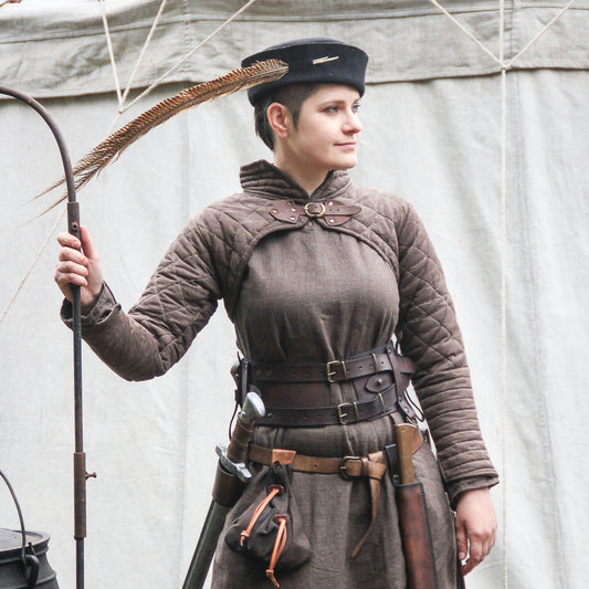 Gambeson "Drachenstein" Canvas braun