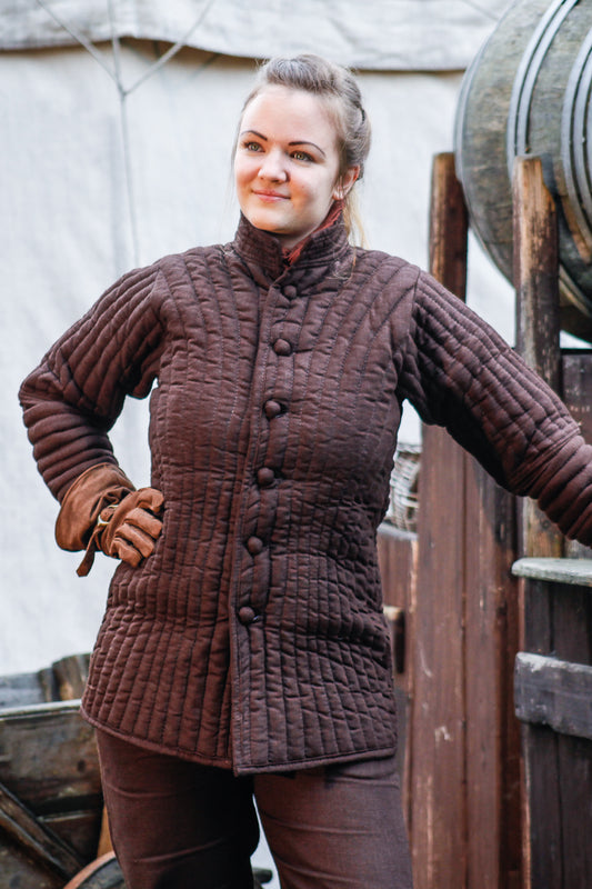 Gambeson "Greifenfels" Canvas braun