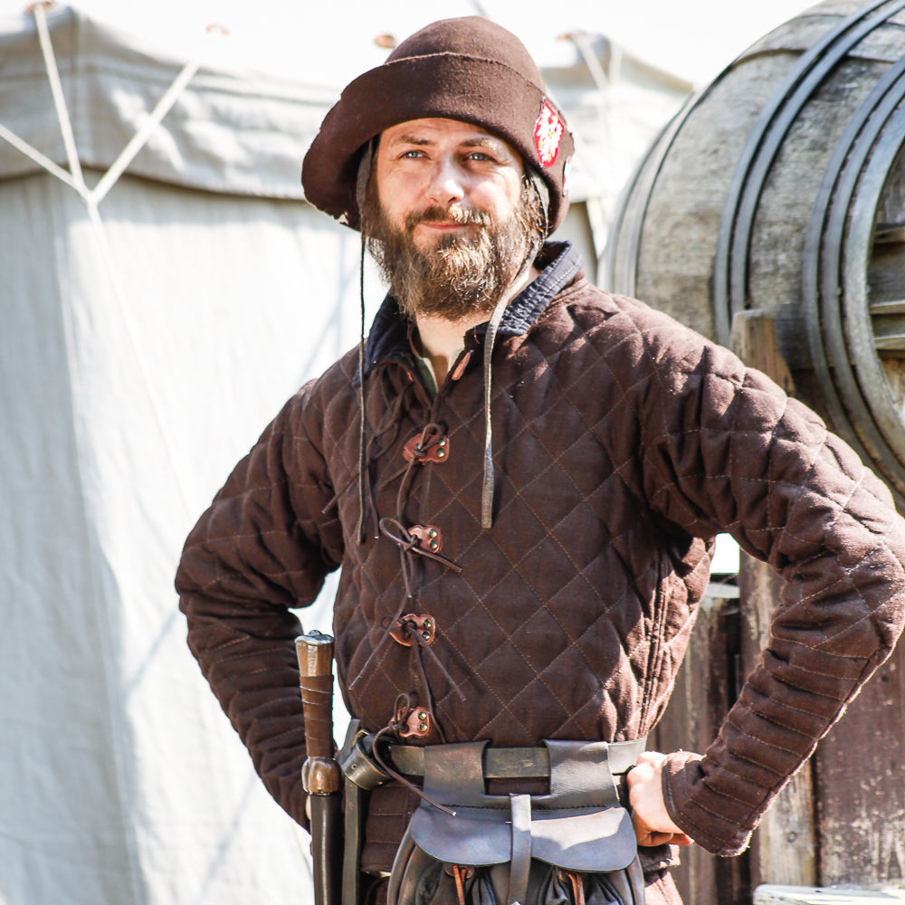 Gambeson "Wolfenwacht" Canvas braun