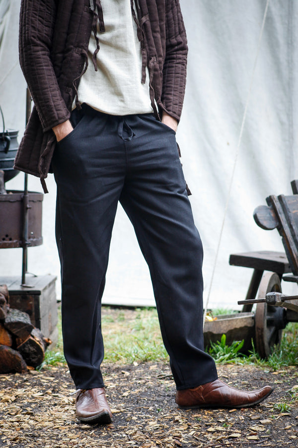 Hose "Rubus" Canvas schwarz