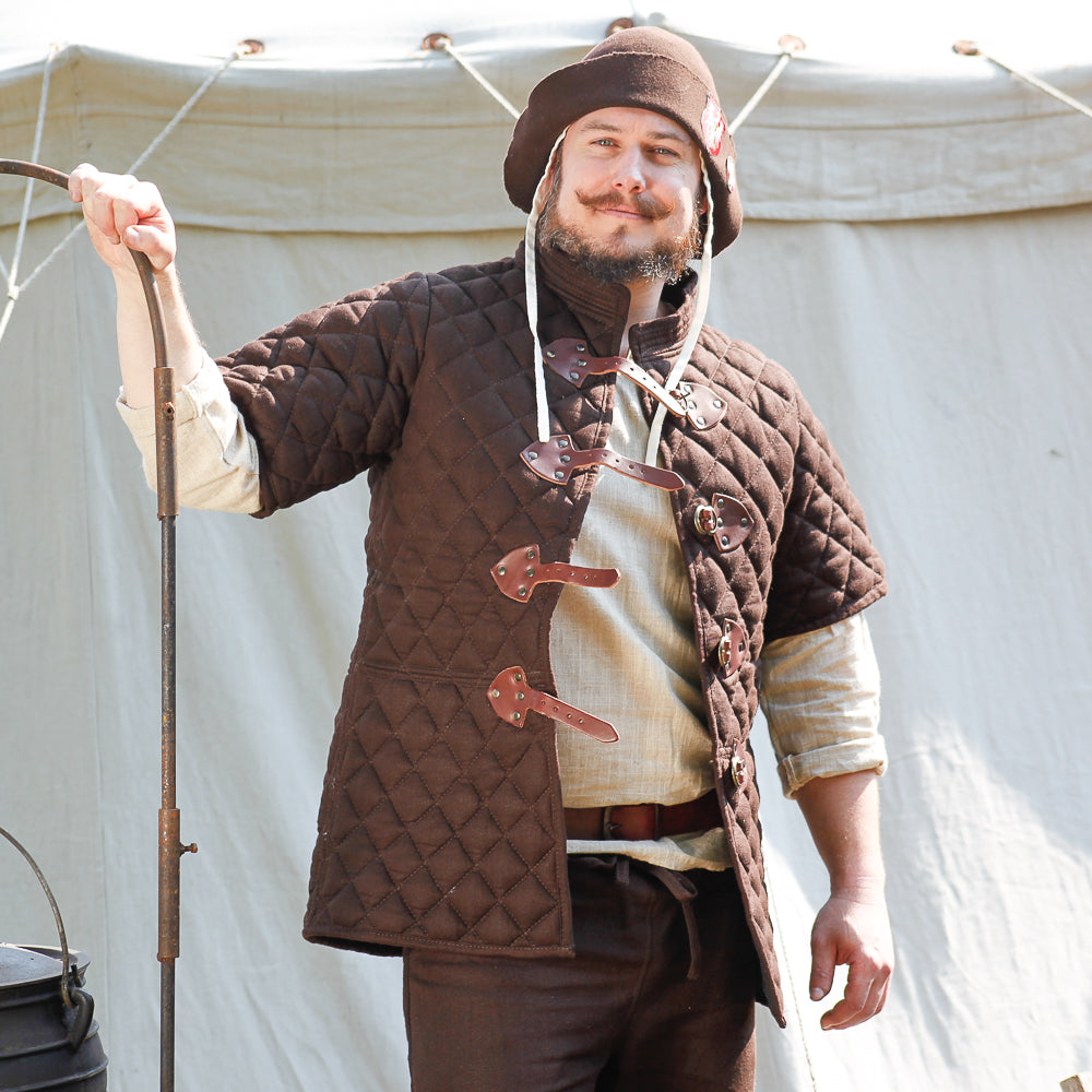 Gambeson "Donnergrund" Canvas braun