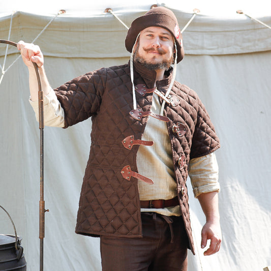 Gambeson "Donnergrund" Canvas braun