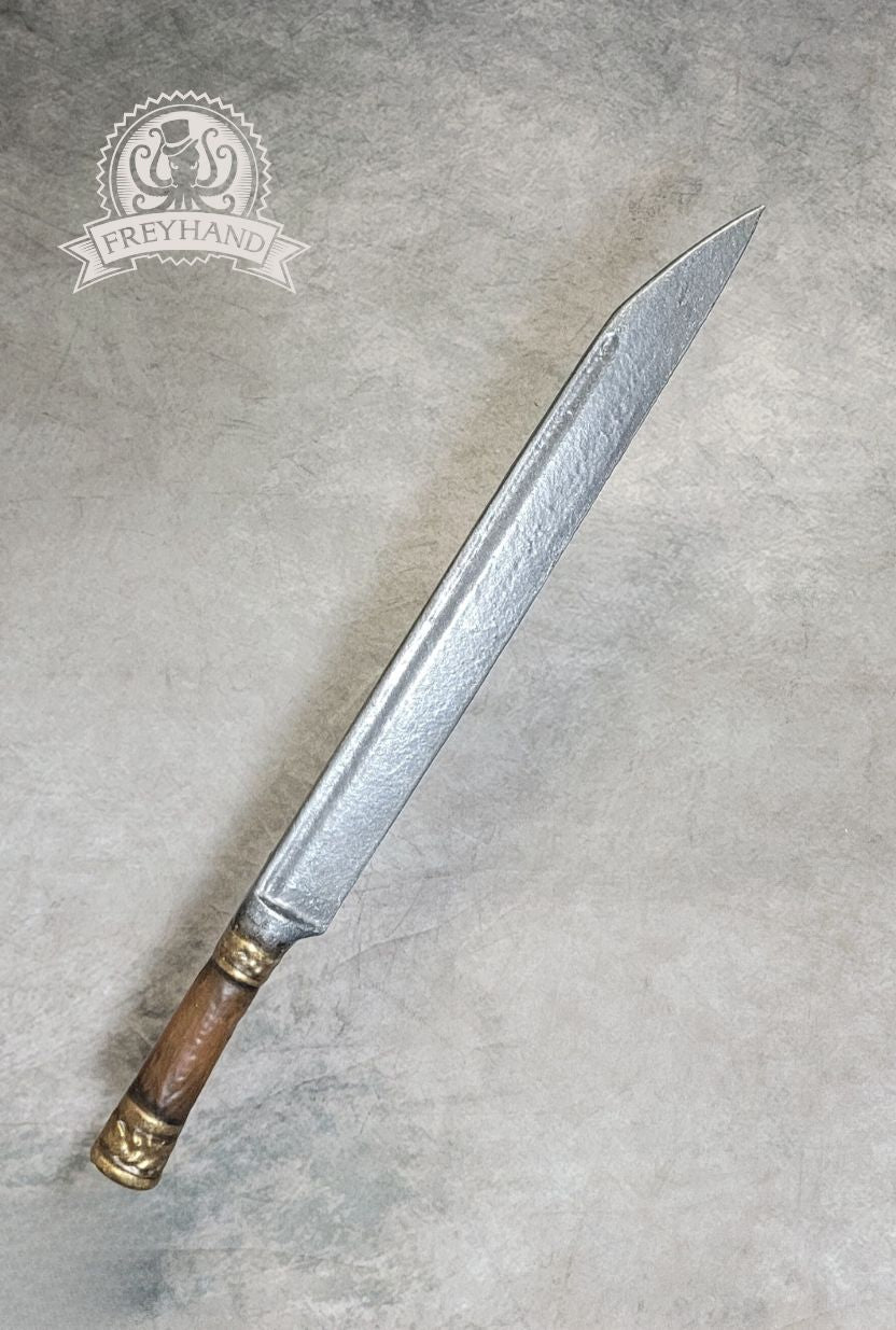 Set aus Sax Klinge "Ragnar" und Lederscheide "Pinus"