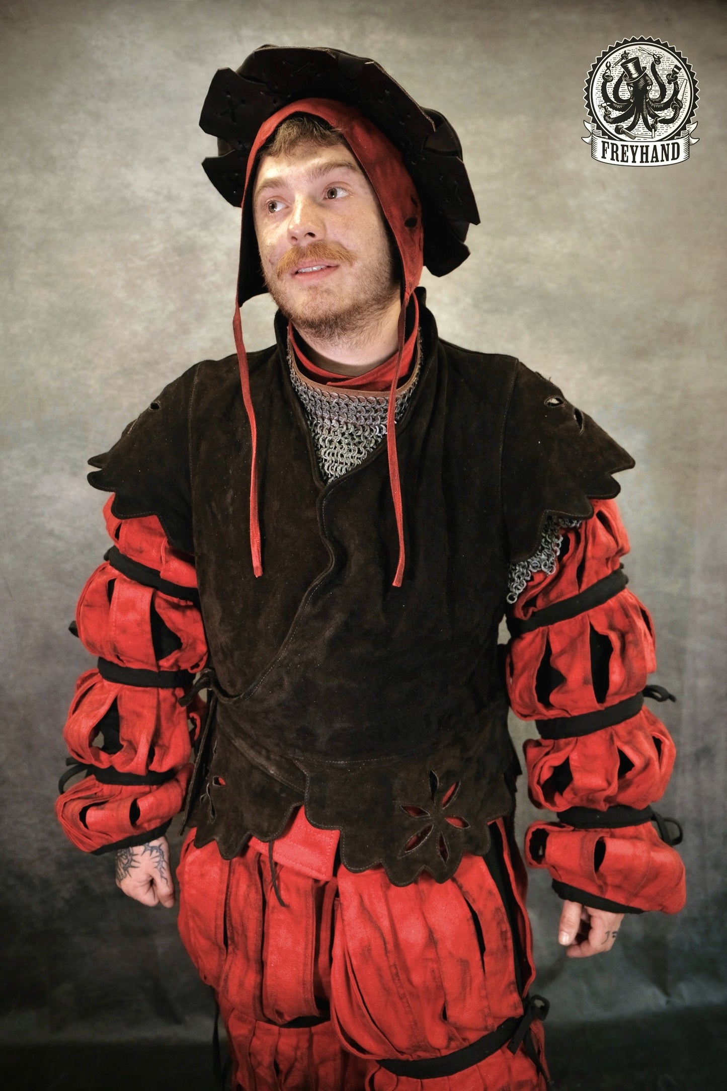 Landsknecht Weste "Frundsberg" Leder