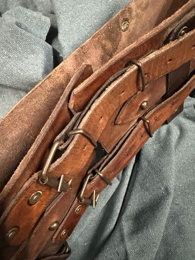 Breitgürtel 120mm "Abies" Leder braun