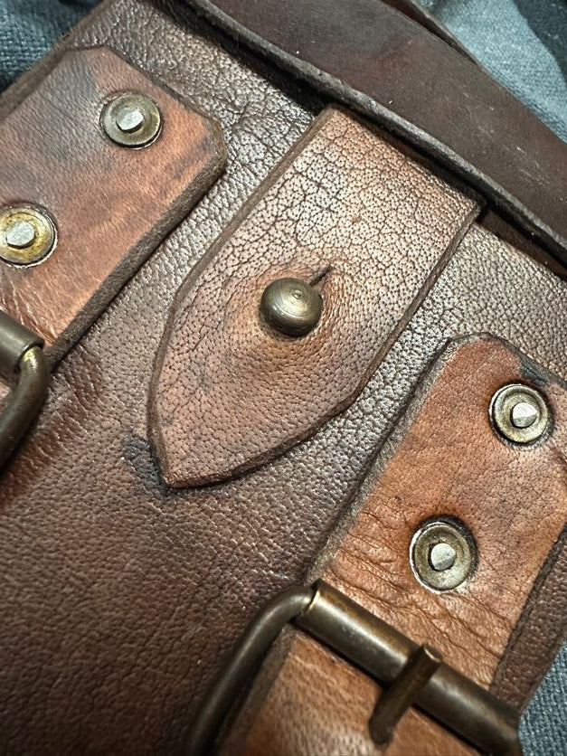 Breitgürtel 120mm "Abies" Leder braun