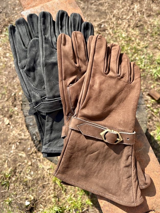 Lederhandschuhe "Ulex" Nubukleder braun