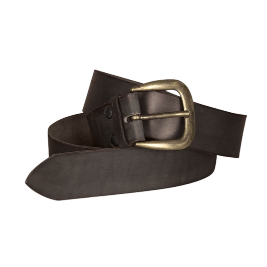 Gürtel 40mm "Querkus" 125cm Leder schwarz