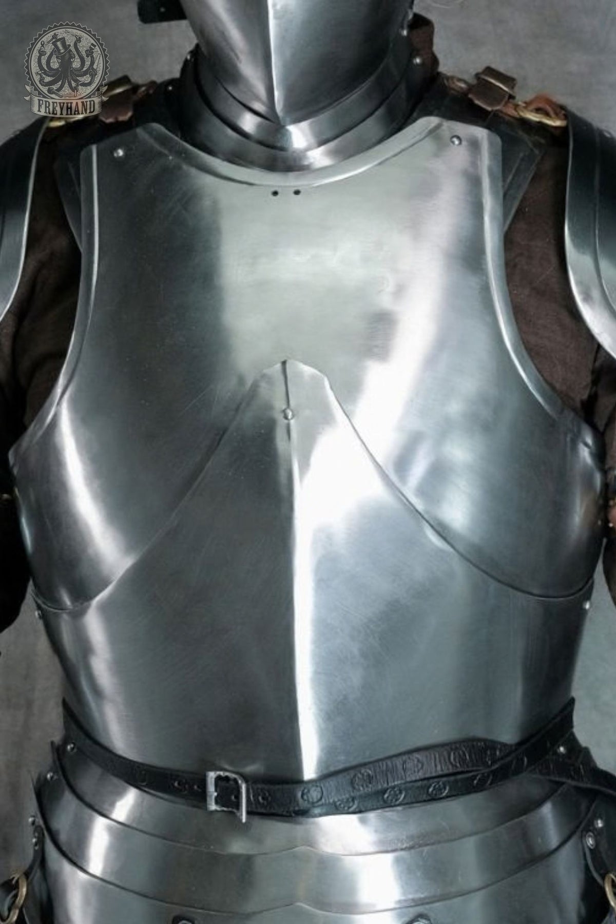 Breastplate "Rouven" Steel plain