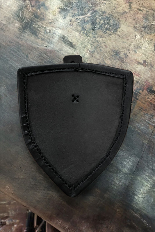 Set di dischi galleggianti in pelle Shield Nero